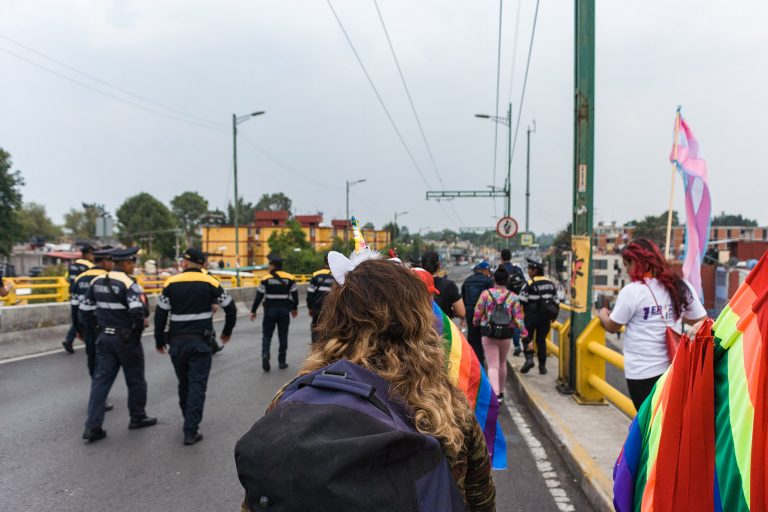 Marcha LGBTTTI en Iztacalco por Ockesaid a.k.a Joel Lugo - Street Photographer